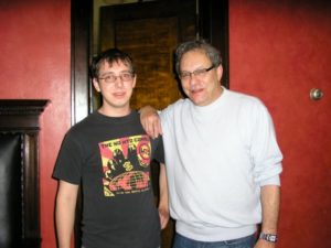Nate Sparks and Lewis Black in Studio 2007
