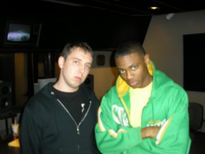 Nate Sparks and Soulja Boy in Studio 2007